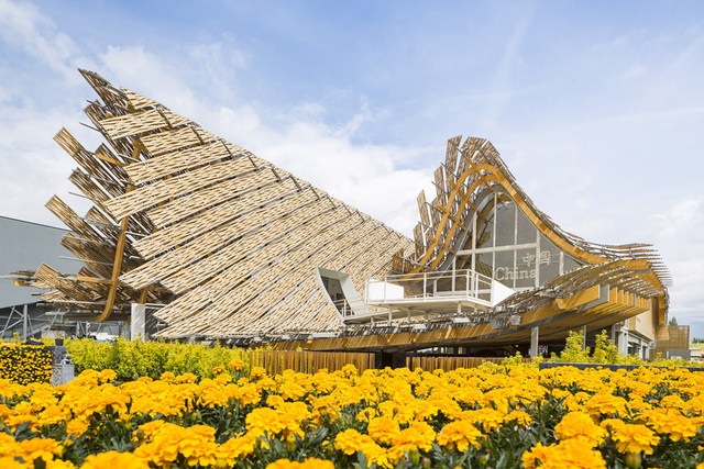 China Pavilion at the Milan Expo, Italy